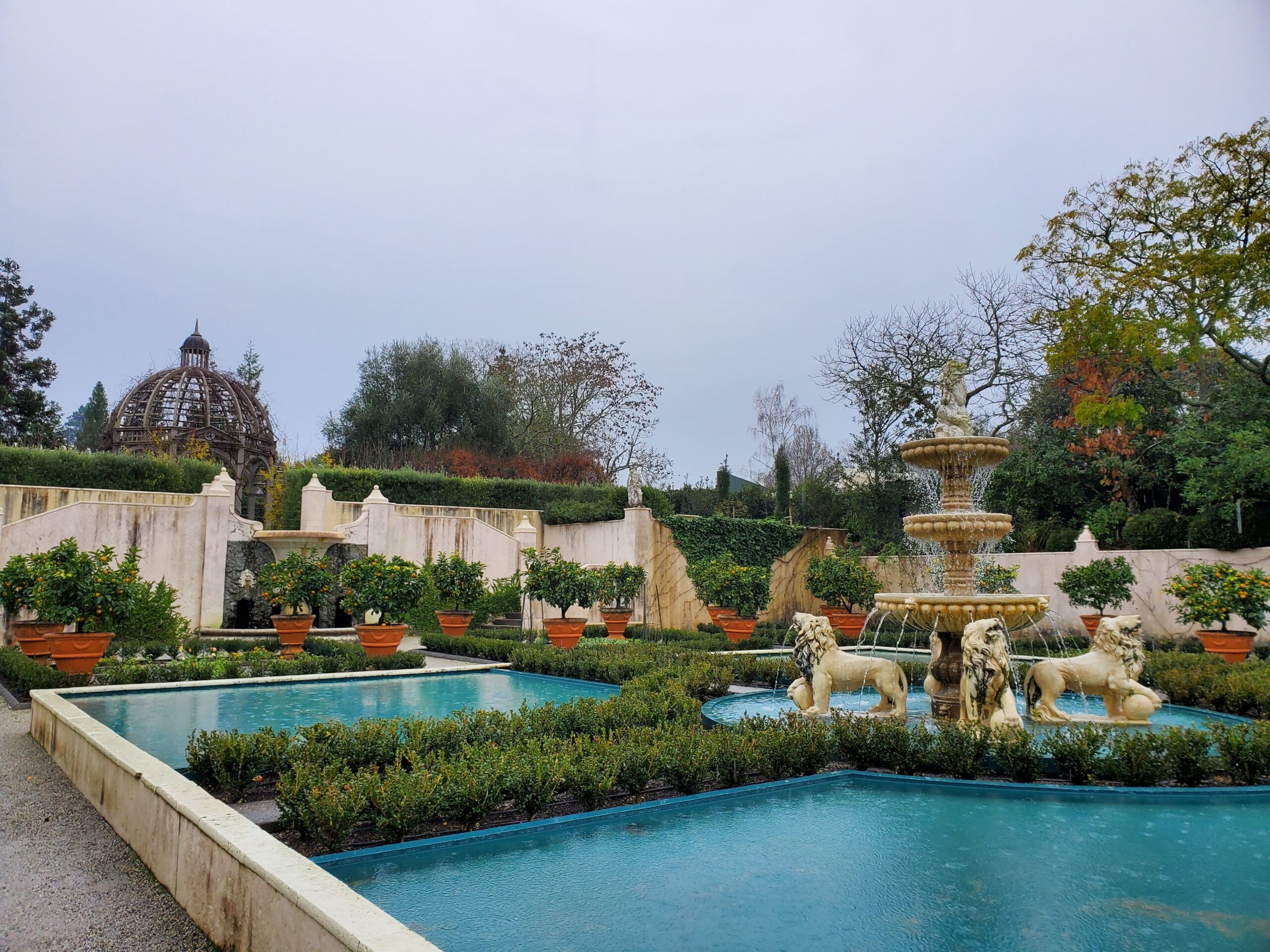 20220705_135145 Italian Renaissance Garden central fountain